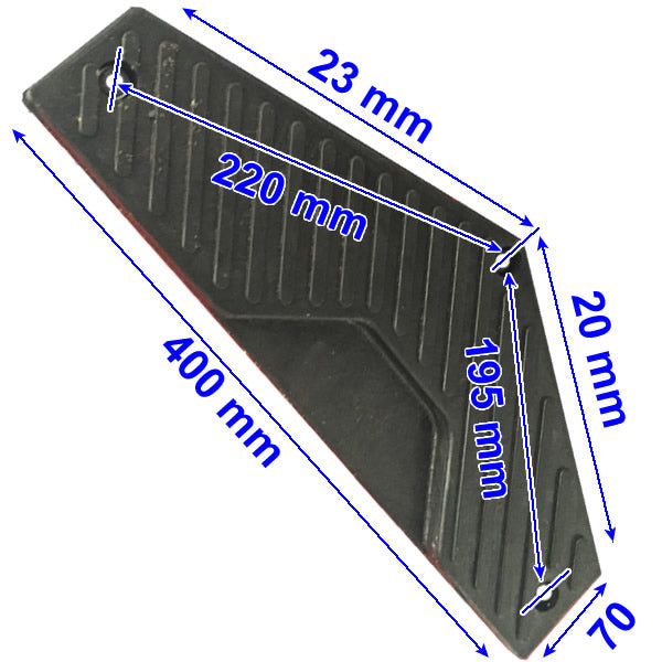 Patin en caoutchouc pour support de jante côté détalonneur pour démonte-pneus - SG31 - Compatible FASEP, TECO, CEMB Patin en caoutchouc pour support de jante côté détalonneur pour démonte-pneus - SG31 - Compatible FASEP, TECO, CEMB